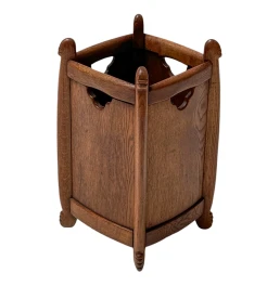 Jac. van den Bosch Art Deco Amsterdamse School Litter Basket 't Binnenhuis